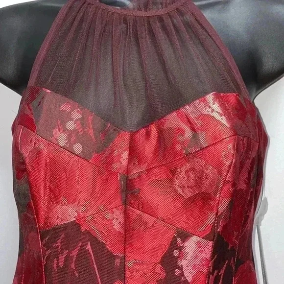 Maggy London/Petite Black-Red Rose dress-2P NWT 🌸 Host Pick🌸 - Picture 4 of 11